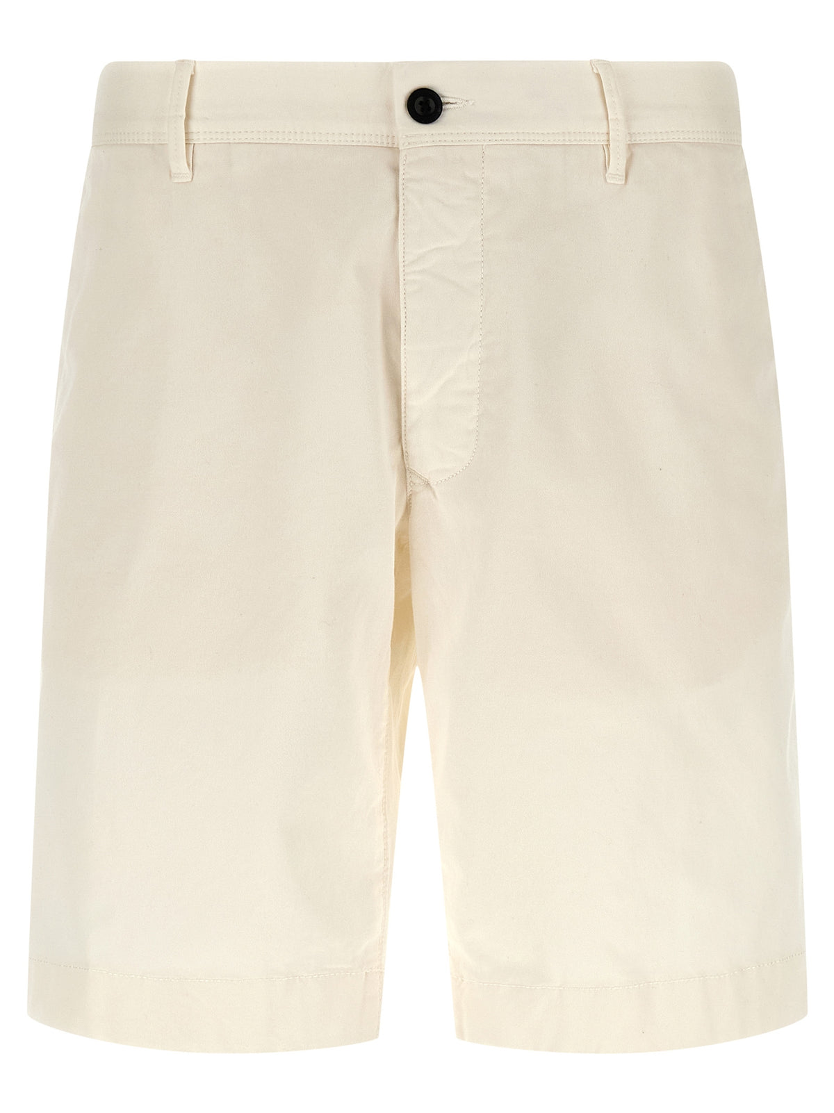 Shorts bermuda Incotex blancs en coton
