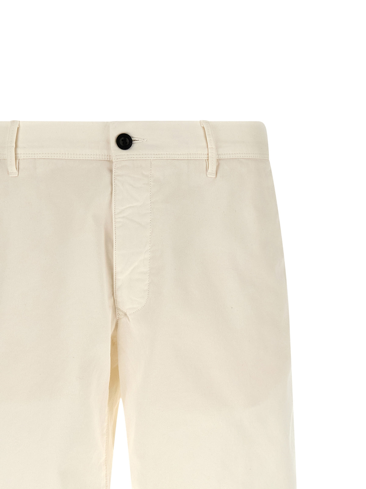 Shorts bermuda Incotex blancs en coton