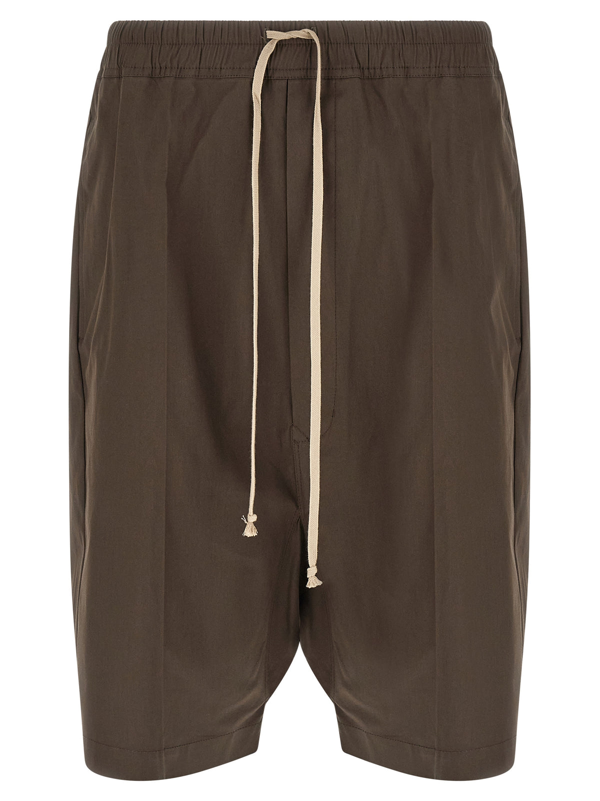 Bermuda en coton marron Rick Owens