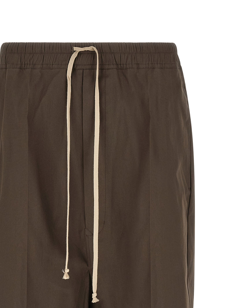 Bermuda en coton marron Rick Owens