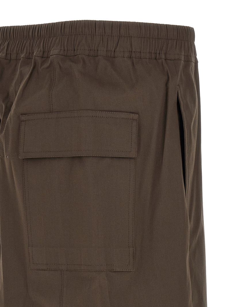 Bermuda en coton marron Rick Owens