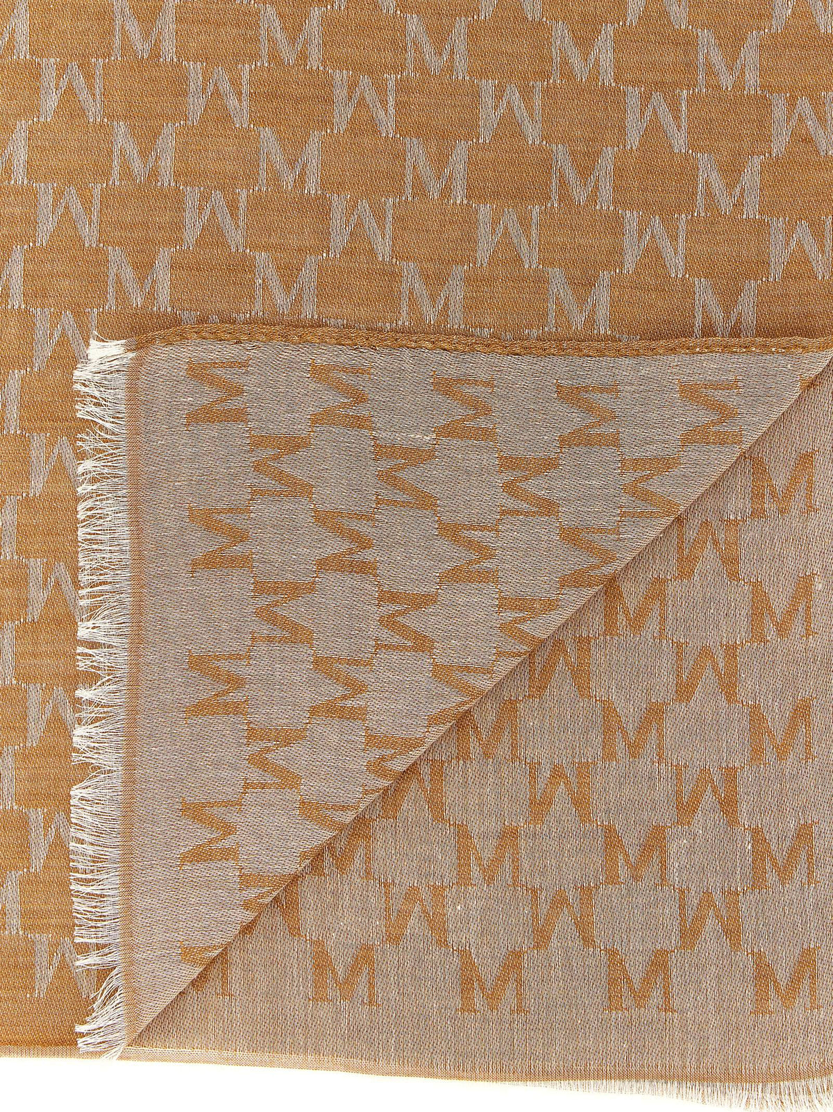 Max Mara MxaPaniere Brown Cotton Foulard