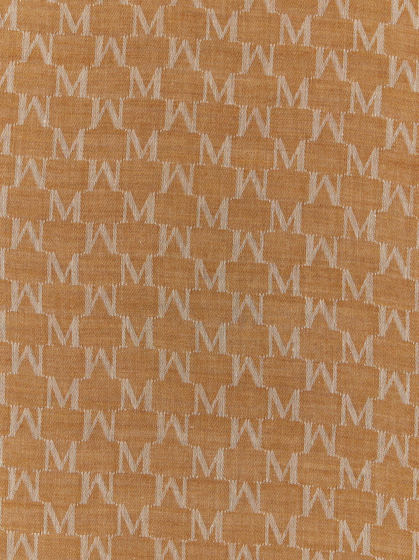 Max Mara Brown Cotton Foulard