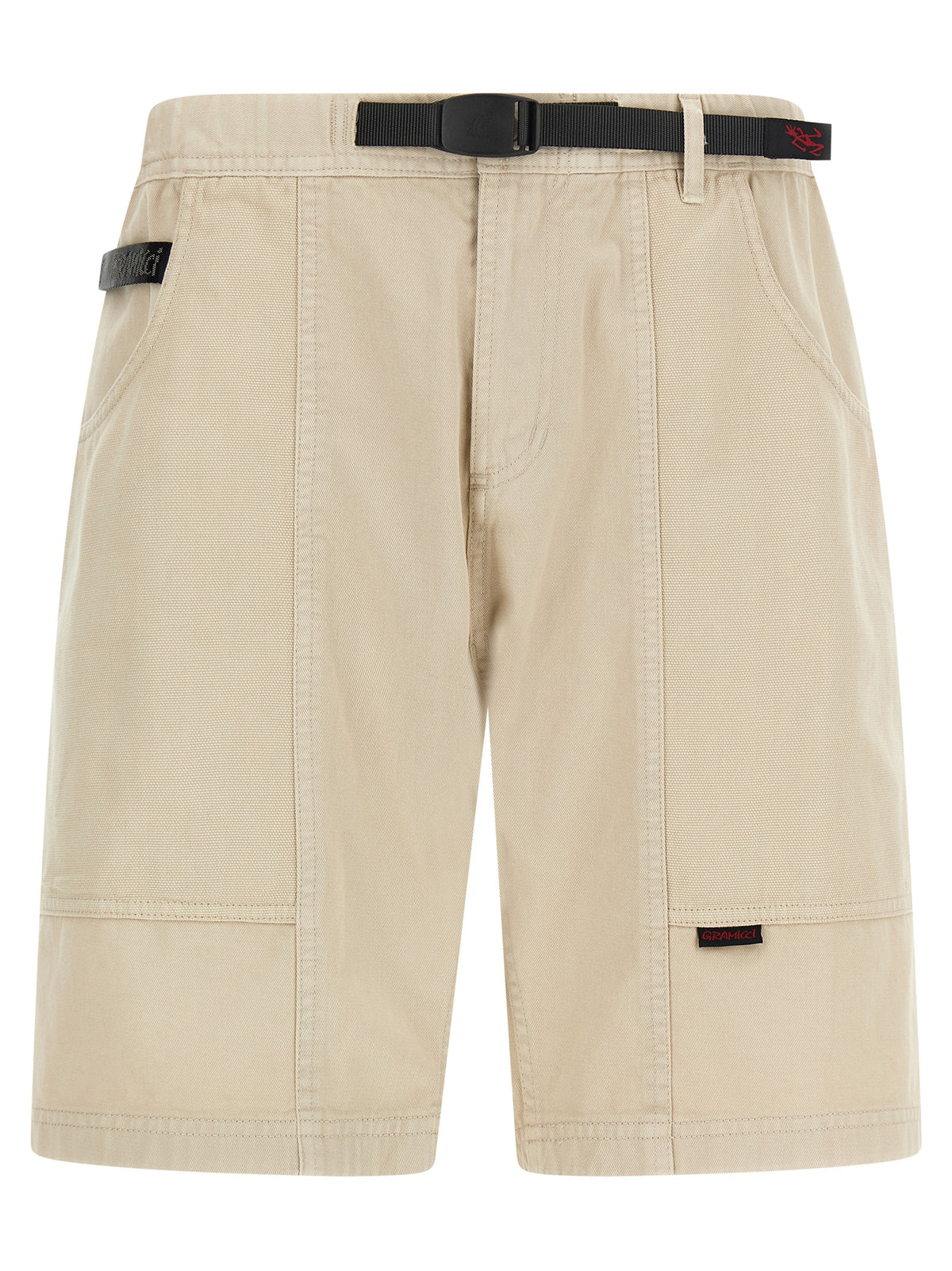 Gramicci Beige Cotton Bermuda Shorts for Men
