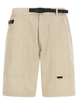 Gramicci Beige Cotton Bermuda Shorts for Men