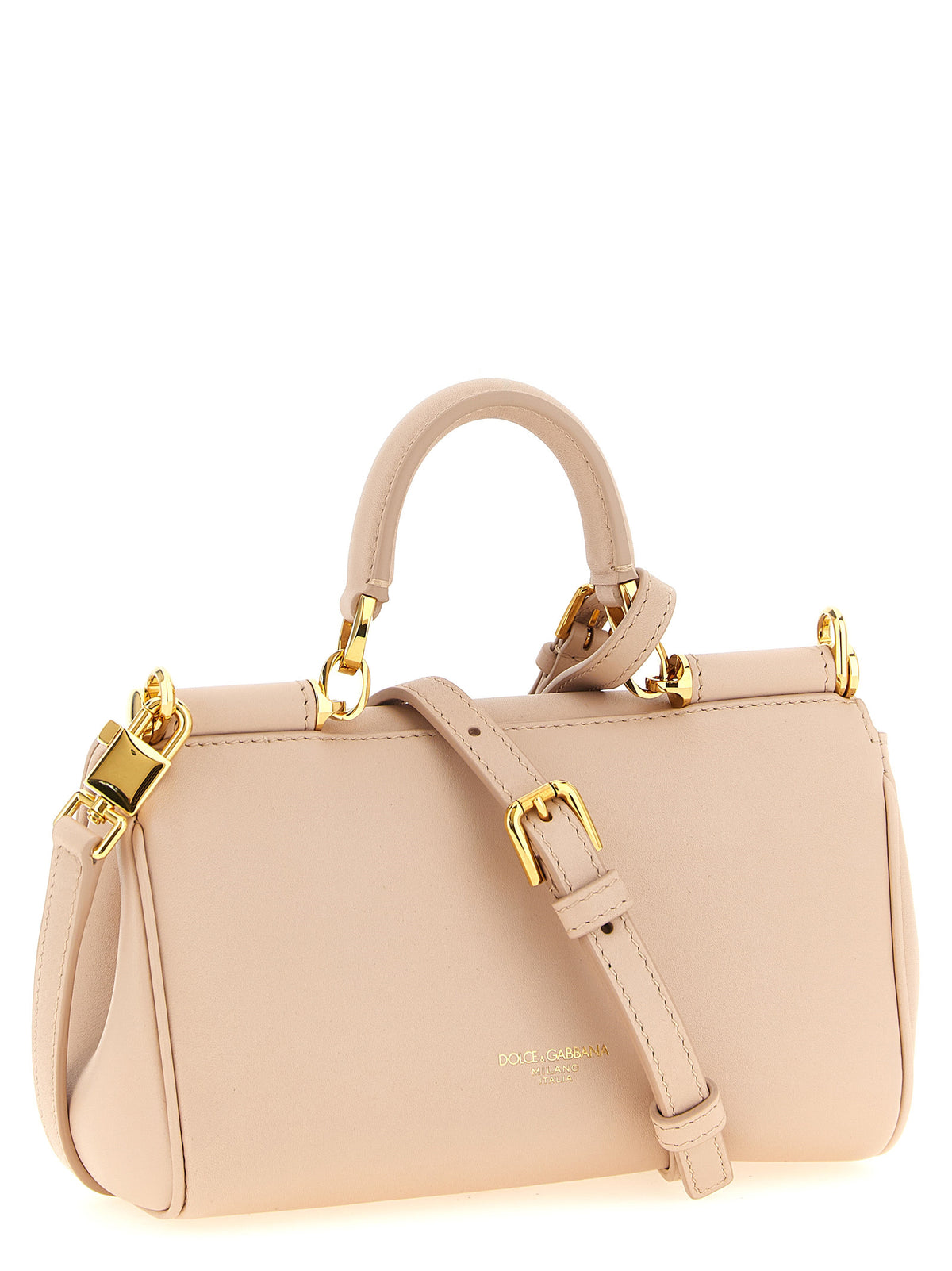 Dolce & Gabbana My Sicily Multicolor Calfskin Handbag