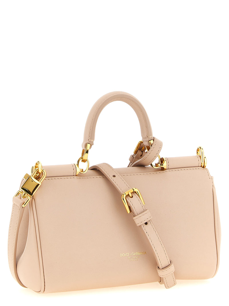 Dolce & Gabbana My Sicily Multicolor Calfskin Handbag