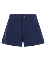 Short Bermuda en Coton Bleu Polo Ralph Lauren