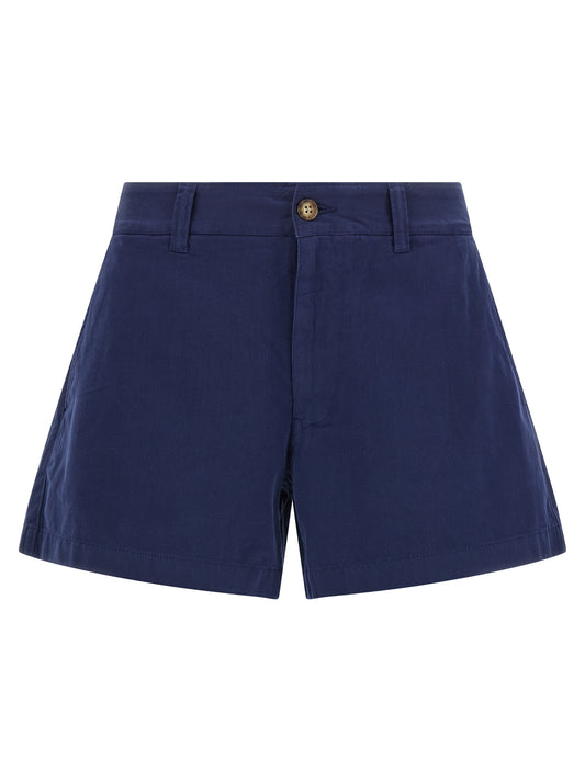 Short Bermuda en Coton Bleu Polo Ralph Lauren