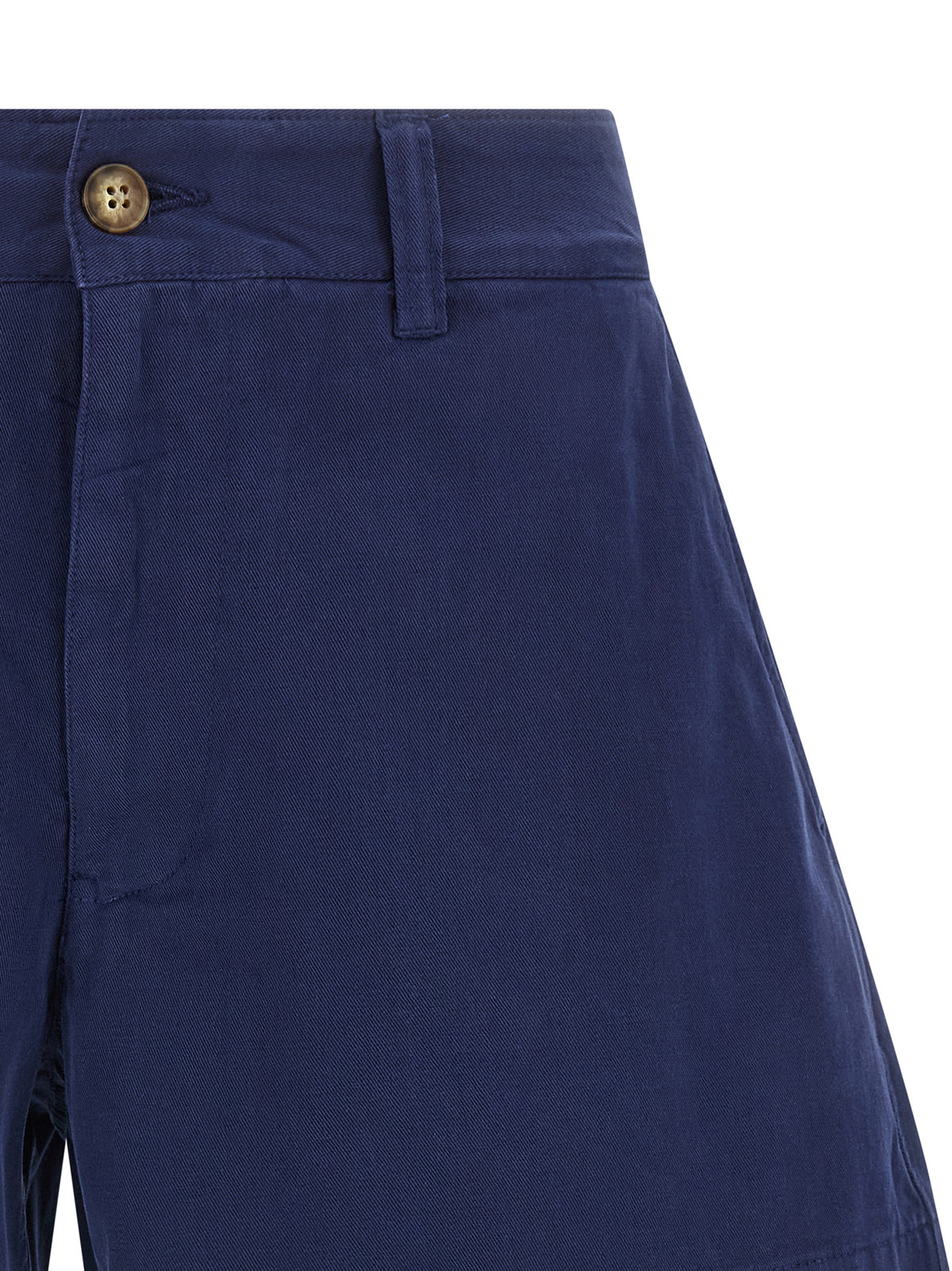 Short Bermuda en Coton Bleu Polo Ralph Lauren