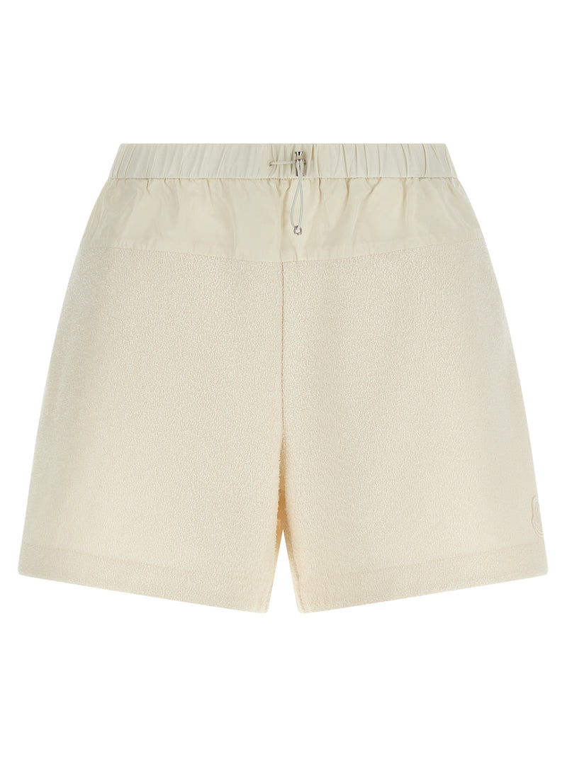 Shorts Bermudas Moncler en Polyester Blanc