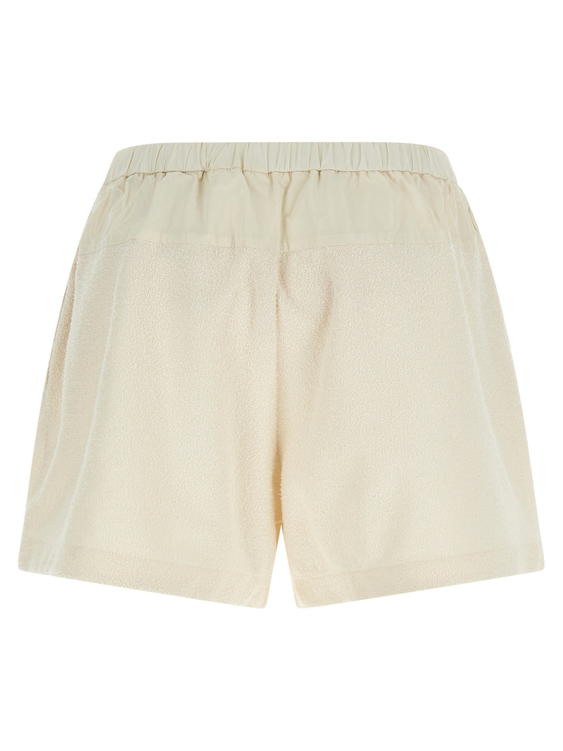 Shorts Bermudas Moncler en Polyester Blanc