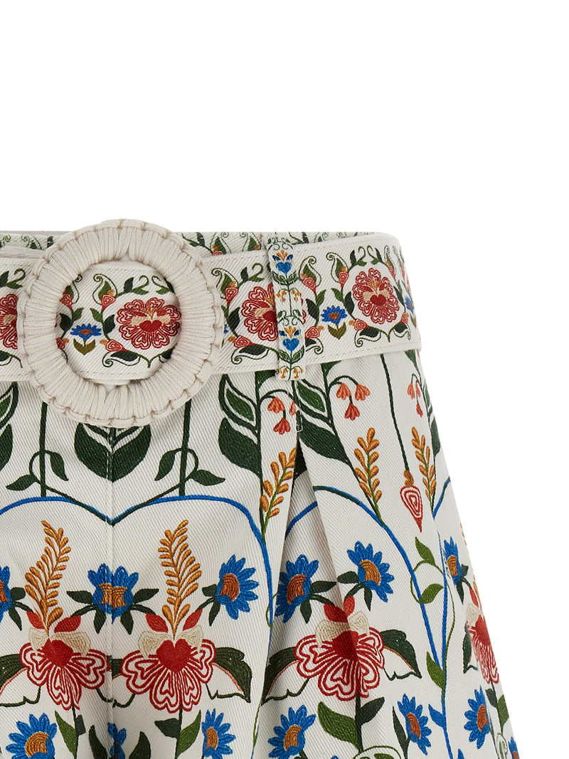 Shorts bermudas en coton multicolores FARM RIO