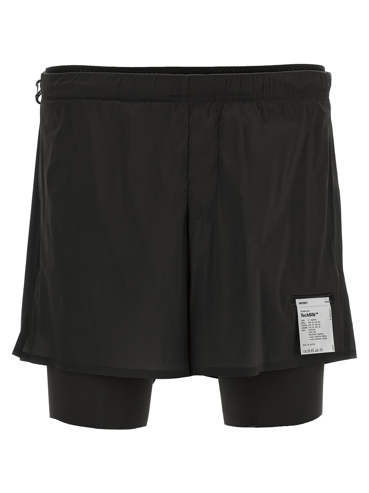 SATISFY Short Bermuda en Nylon Noir