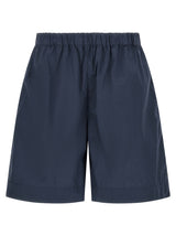 Bermuda XACUS bleu en coton