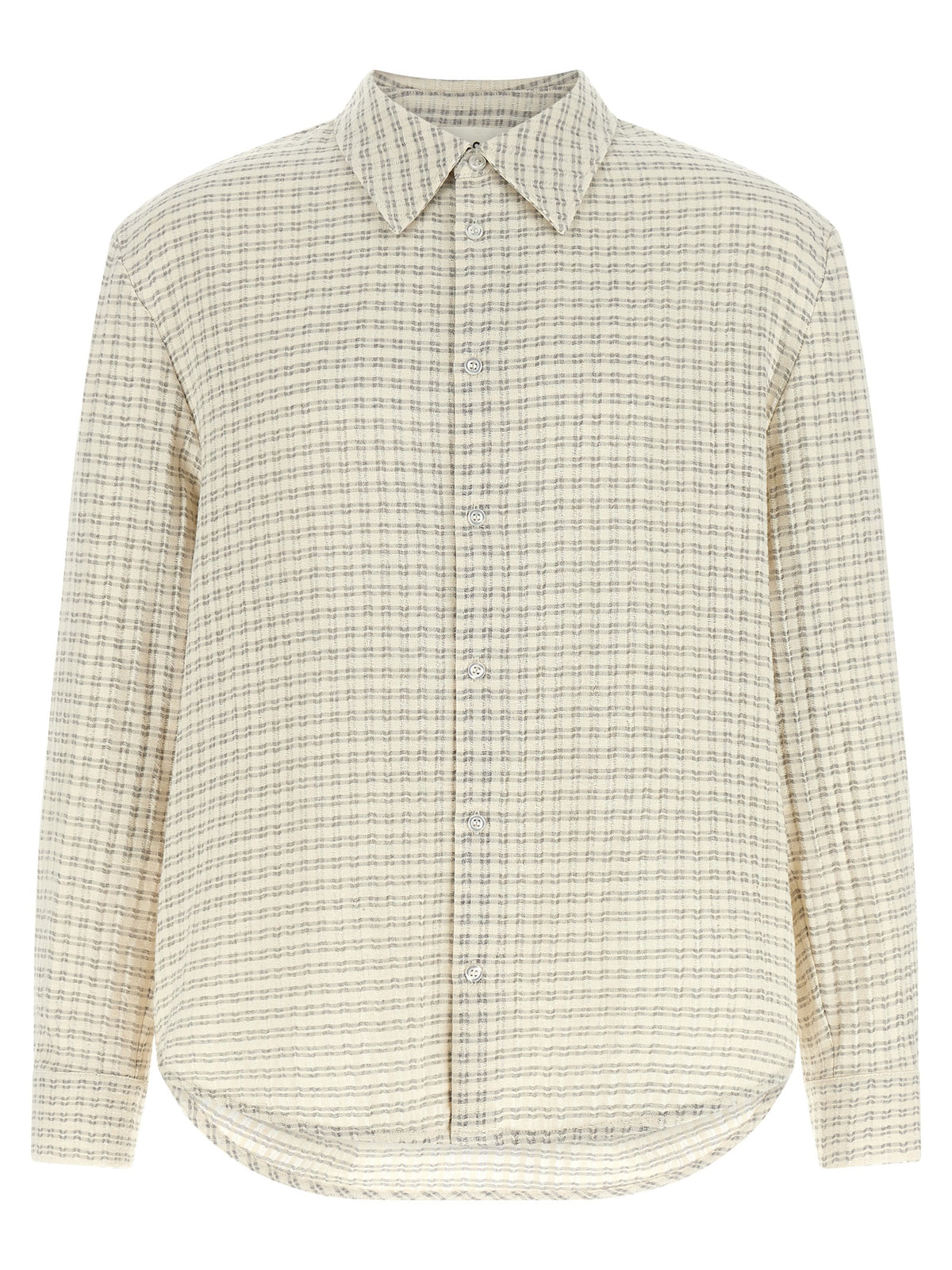 SÉFR Wes Beige Cotton Blouse - Timeless Elegance