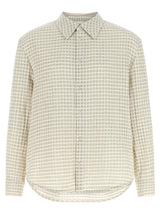SÉFR Wes Beige Cotton Blouse - Timeless Elegance