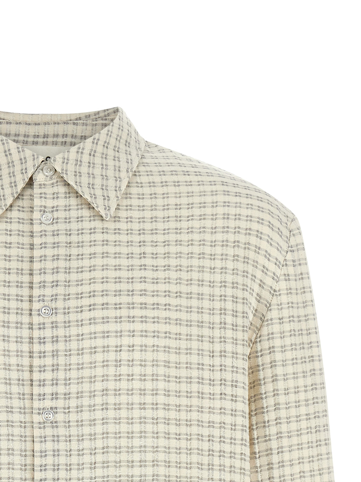 SÉFR Wes Beige Cotton Blouse - Timeless Elegance