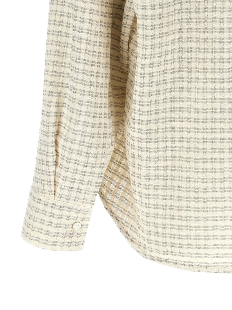 SÉFR Beige Cotton Blouse
