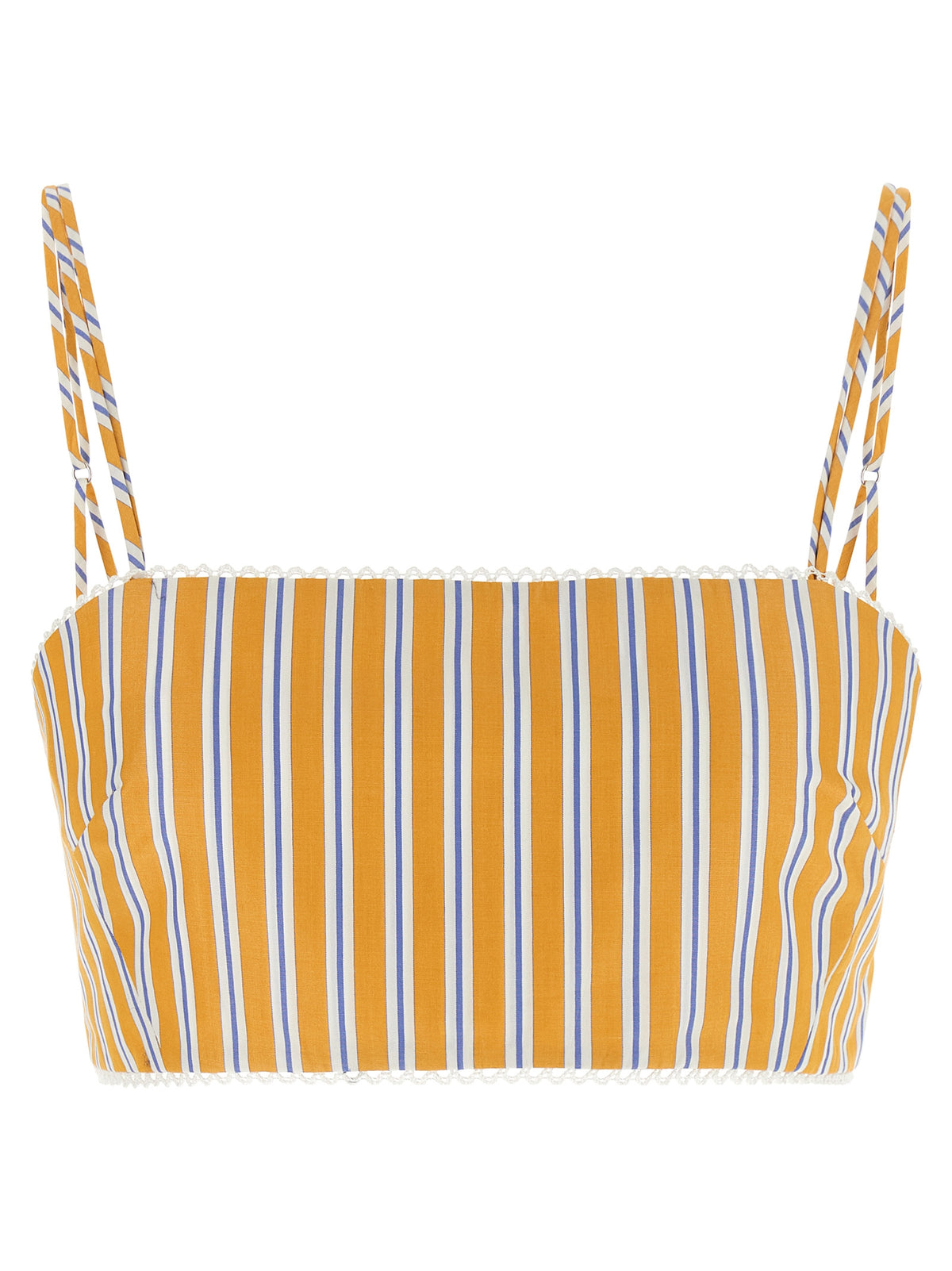 The Andamane Carrie Bicolor Cotton Sleeveless T-Shirt