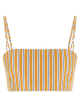 The Andamane Carrie Bicolor Cotton Sleeveless T-Shirt
