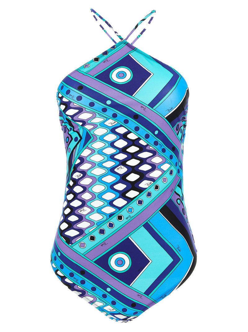 Maillot de bain une pièce Emilio Pucci en polyamide multicolore