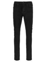 PURPLE Jean Fuselé en Coton Noir
