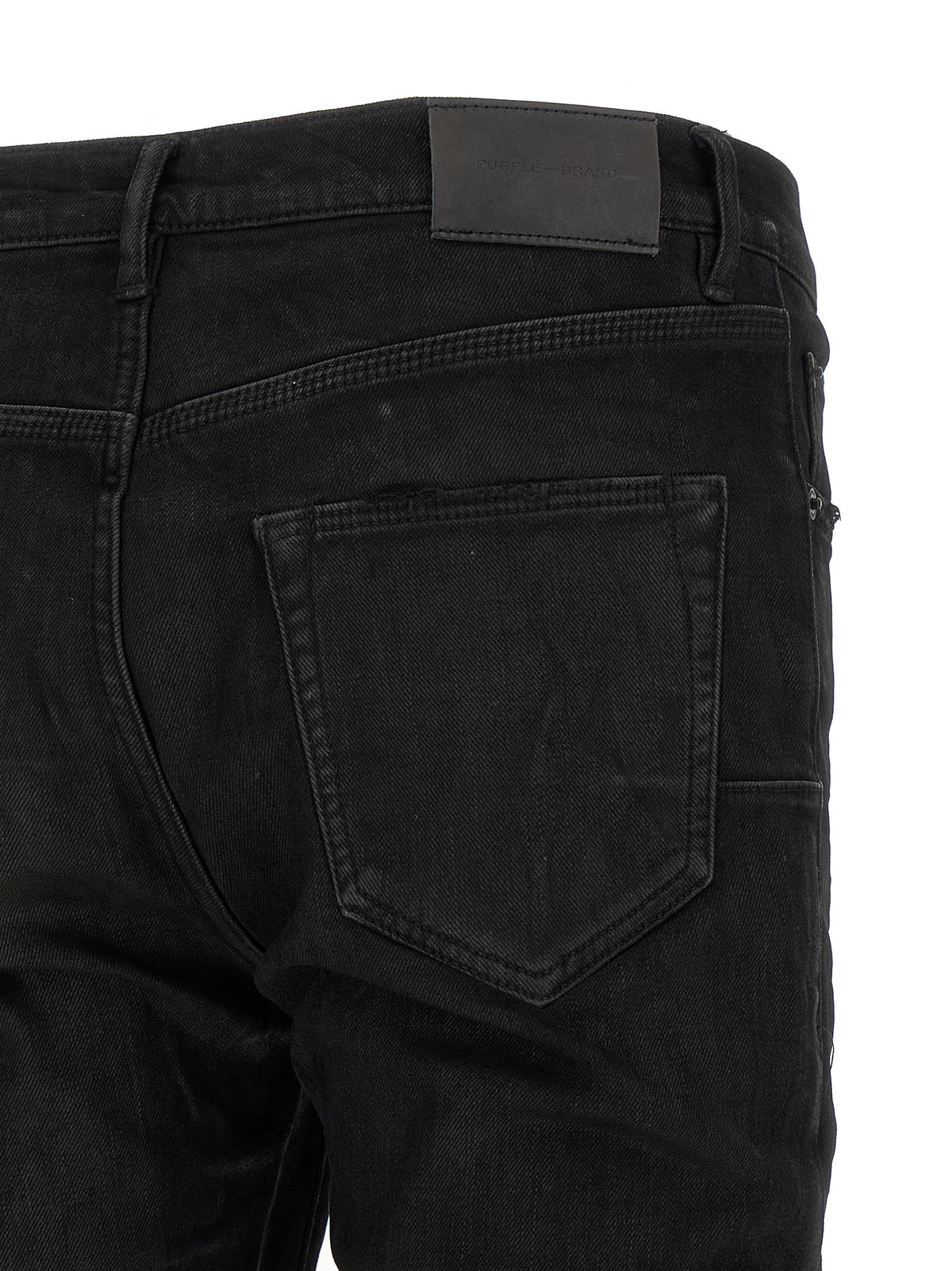 PURPLE Jean Fuselé en Coton Noir