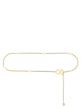 Valentino Garavani Gold Brass Regular Belt