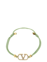 Bracelet Bicolore Valentino Garavani VLogo Signature en Polyester