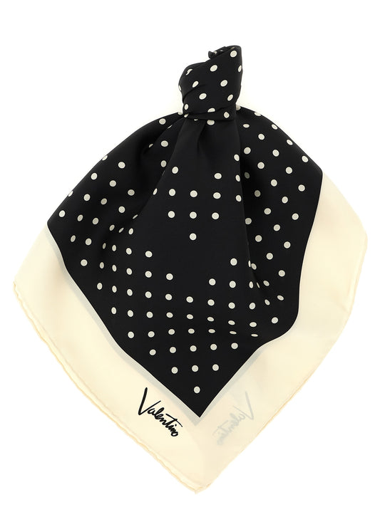 Valentino Garavani Bicolor Silk Foulard