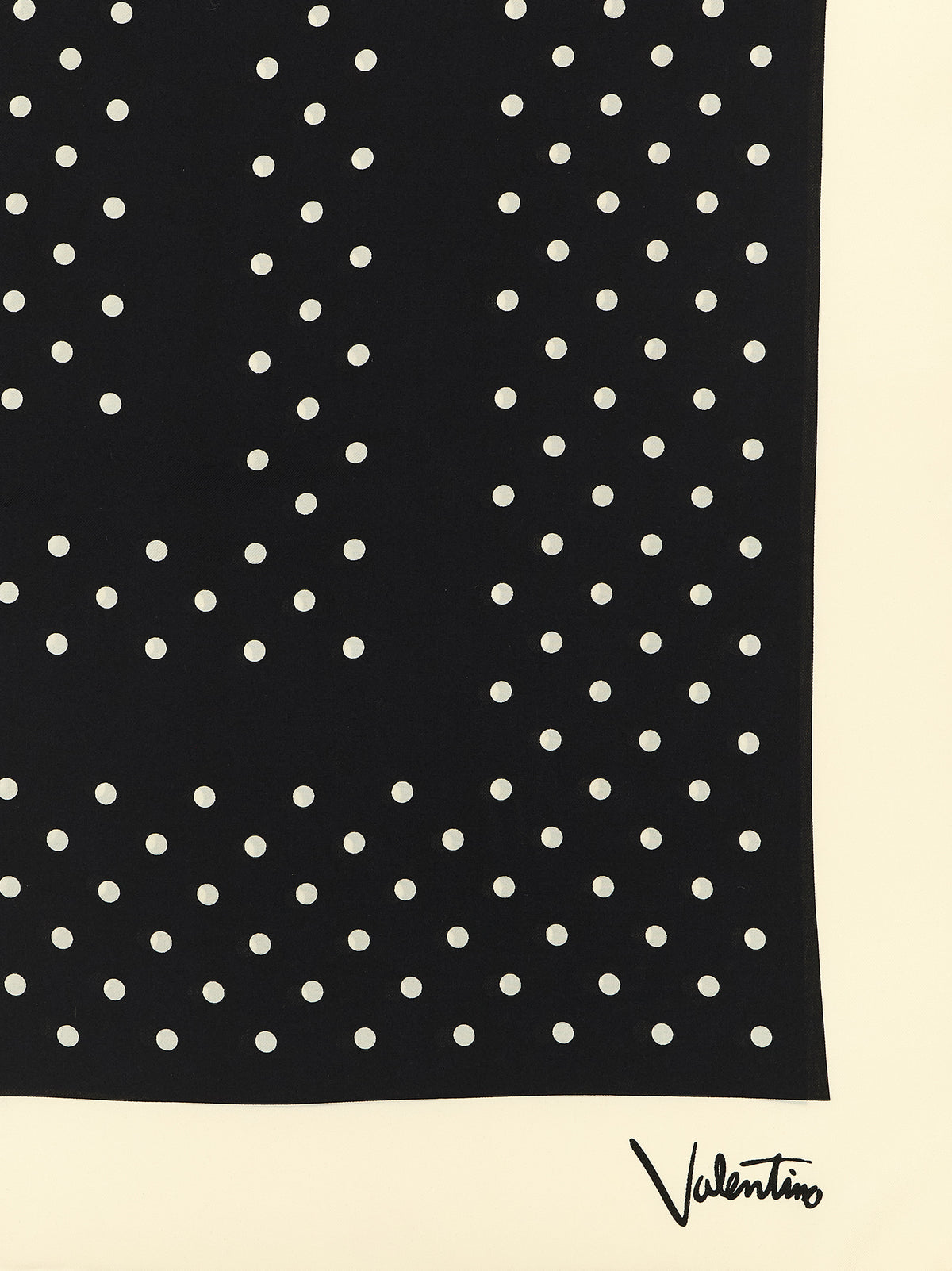Foulard en Soie Bicolore Valentino Garavani
