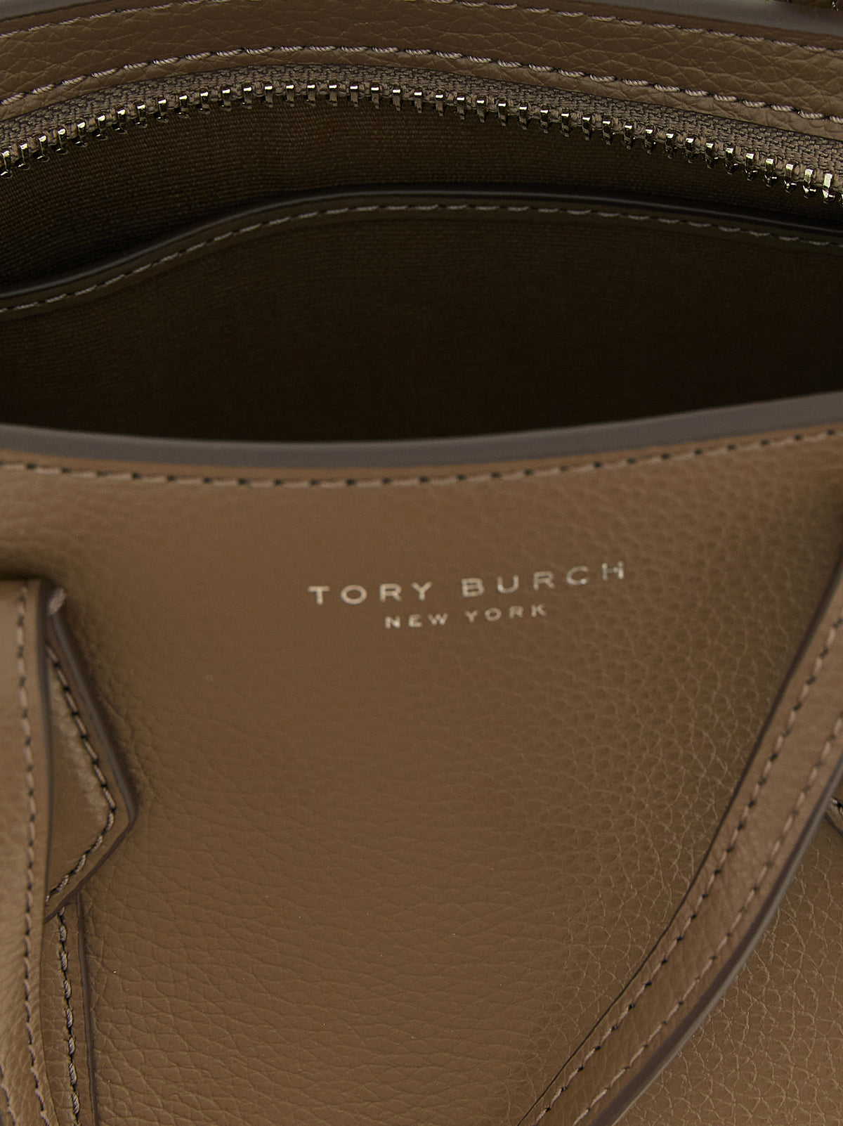 Tory Burch Brown Cowhide Tote Bag