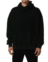 Dolce & Gabbana Black DGVIB3 Hooded Sweatshirt Men Sweater