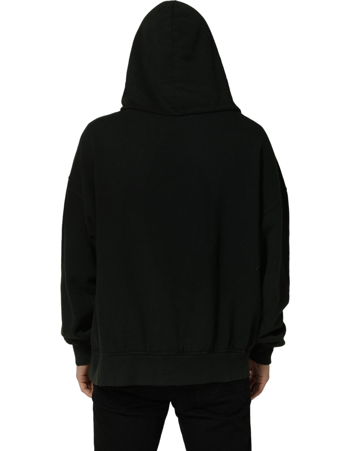Dolce & Gabbana Black DGVIB3 Hooded Sweatshirt Men Sweater