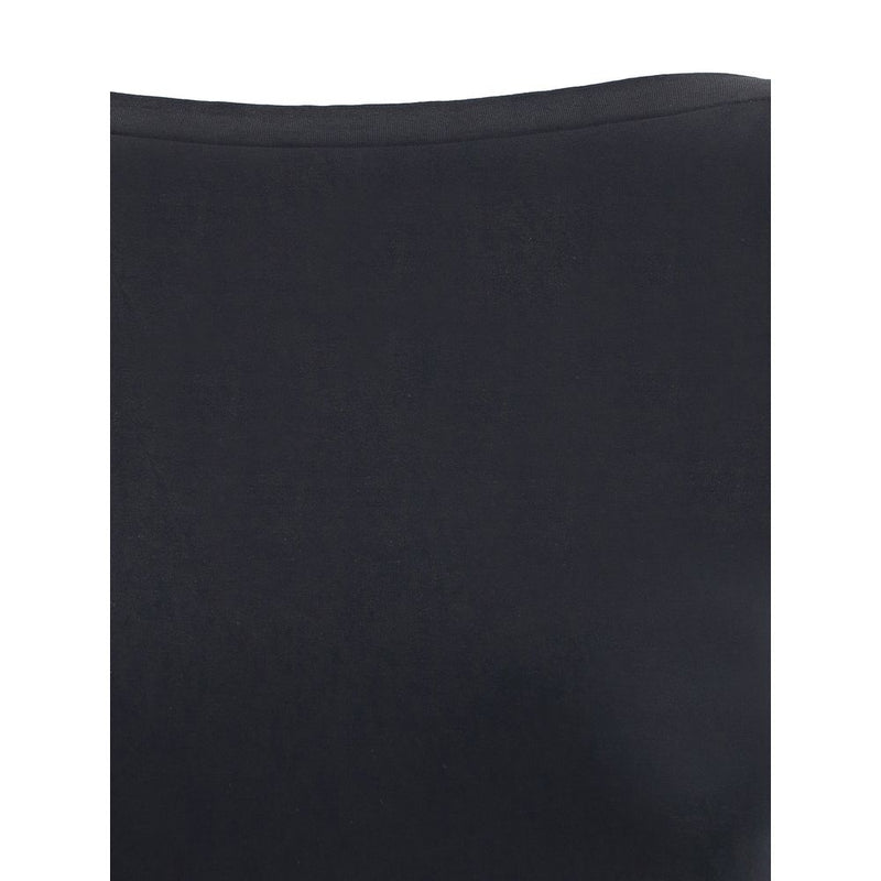 Wolford Black Modal Sleeveless T-Shirt - Aurora Top