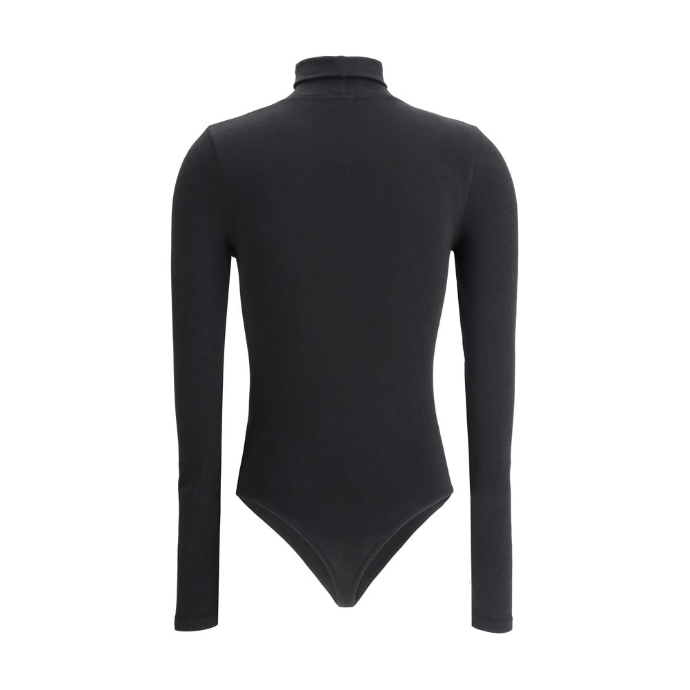 Body Wolford en coton noir