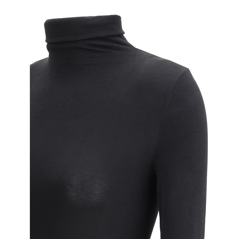 Body Wolford en coton noir
