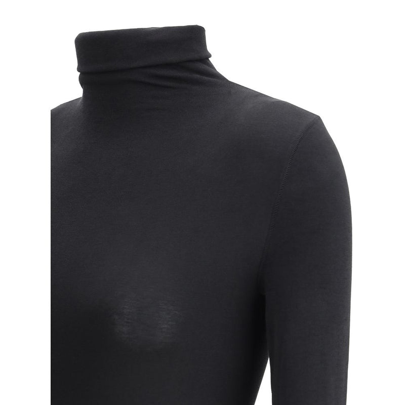 Body Wolford en coton noir