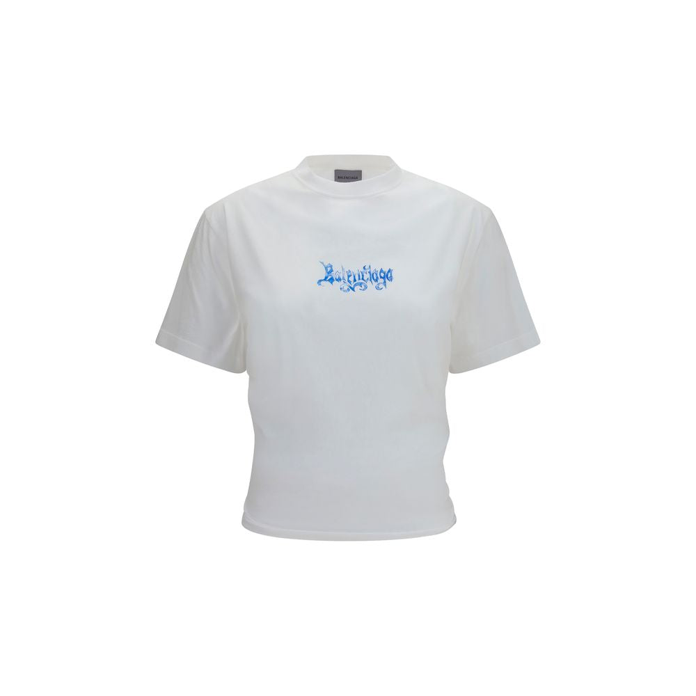 T-shirt Balenciaga en coton blanc
