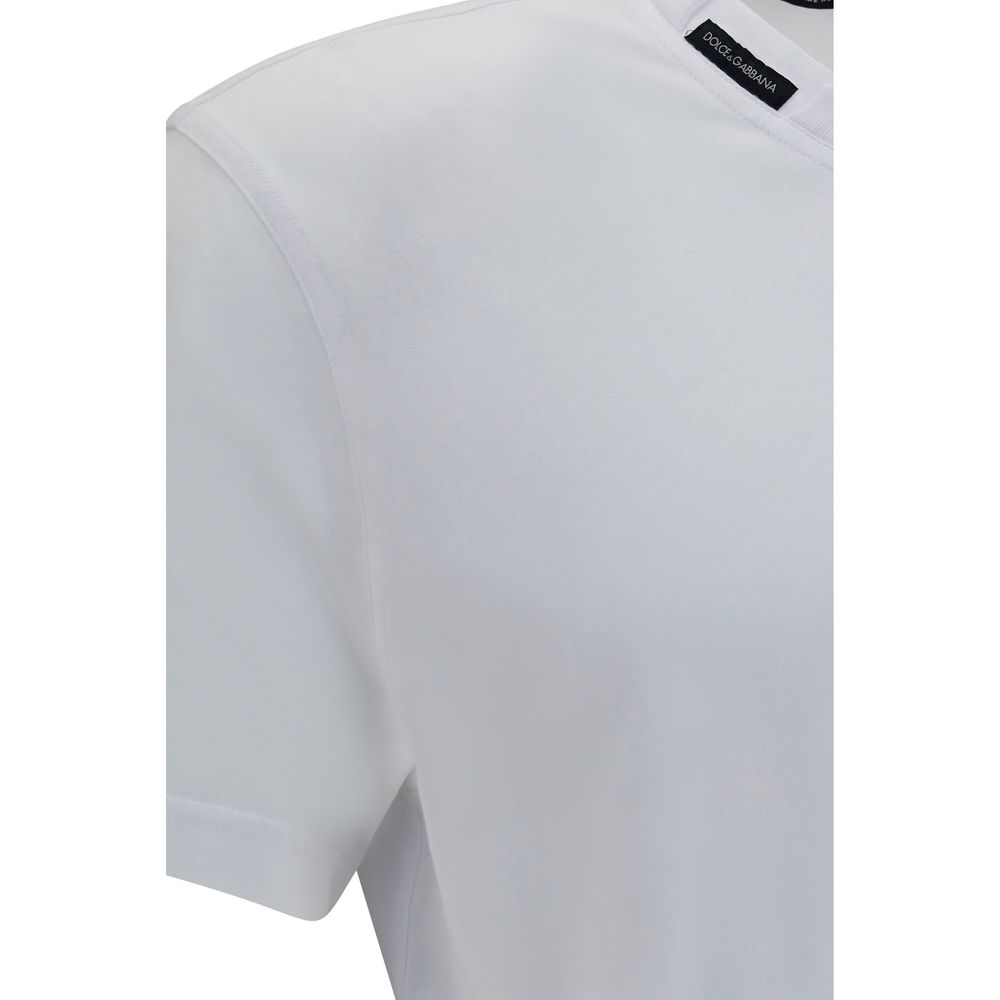 T-shirt en coton blanc Dolce & Gabbana