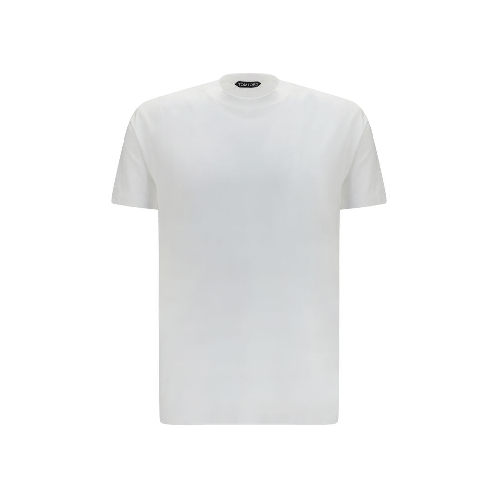Tom Ford White Cotton T-Shirt for Men - Essential Elegance