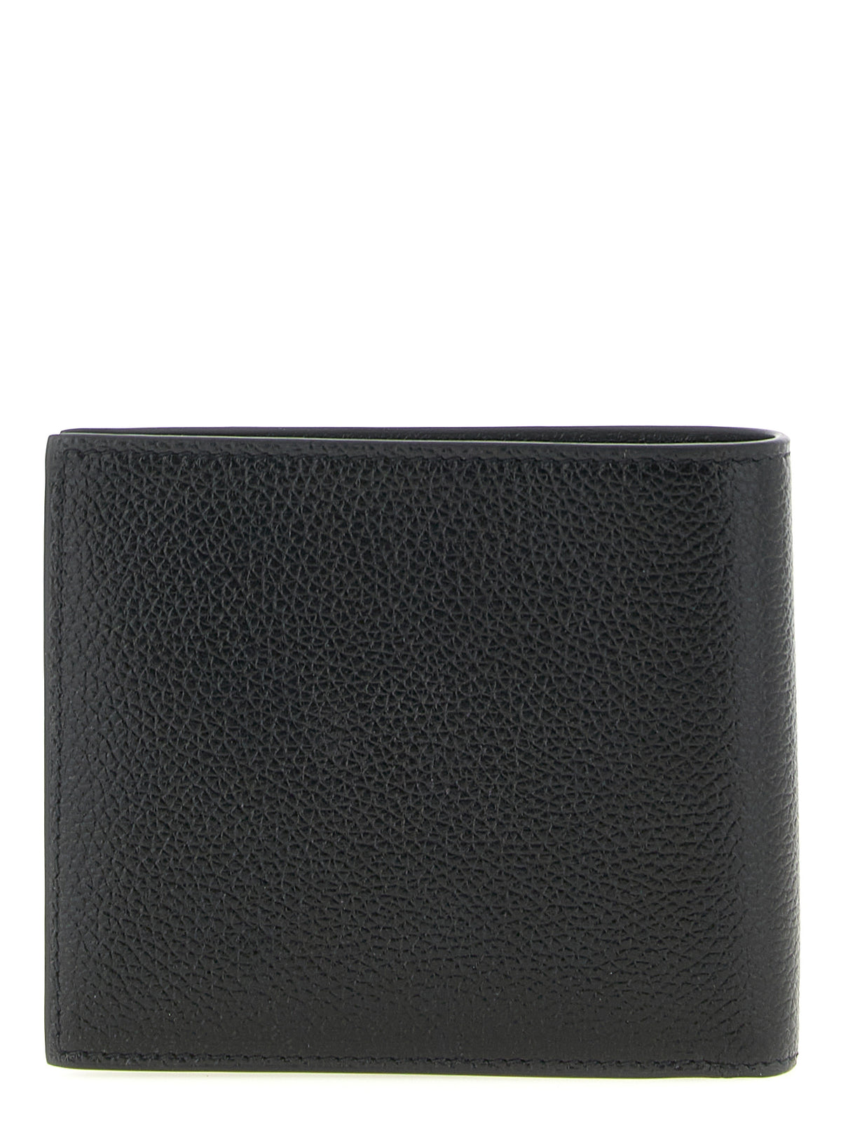 Portefeuille Balenciaga en cuir de veau noir