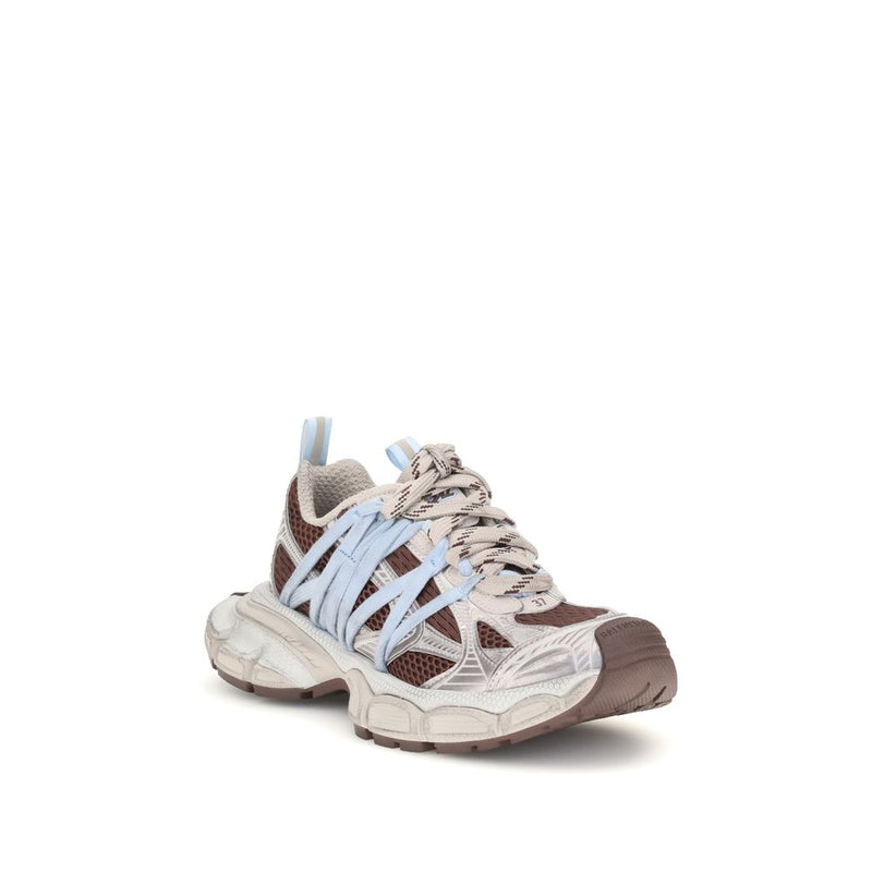 Baskets athlétiques Balenciaga en polyuréthane multicolore