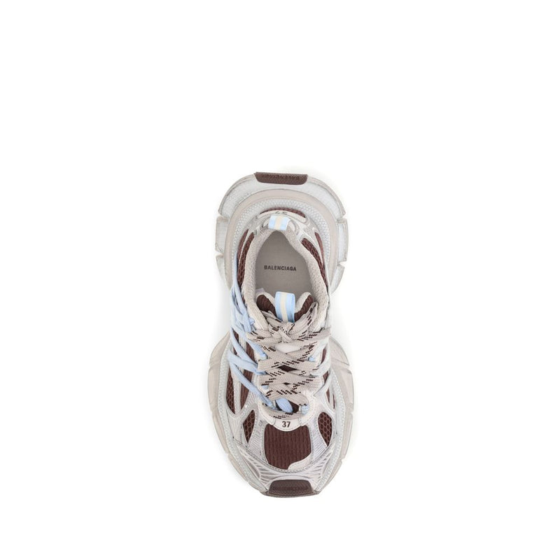 Baskets athlétiques Balenciaga en polyuréthane multicolore