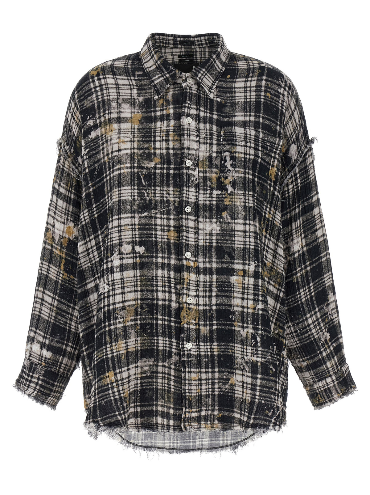 Chemisier en coton multicolore R13