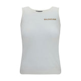 Débardeurs Balenciaga en coton blanc
