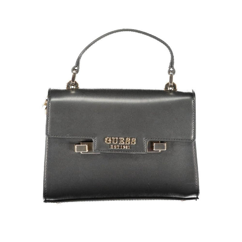 Guess Jeans ECO ALDITH MINI BAG - Élégant Sac à Main Noir pour Femme