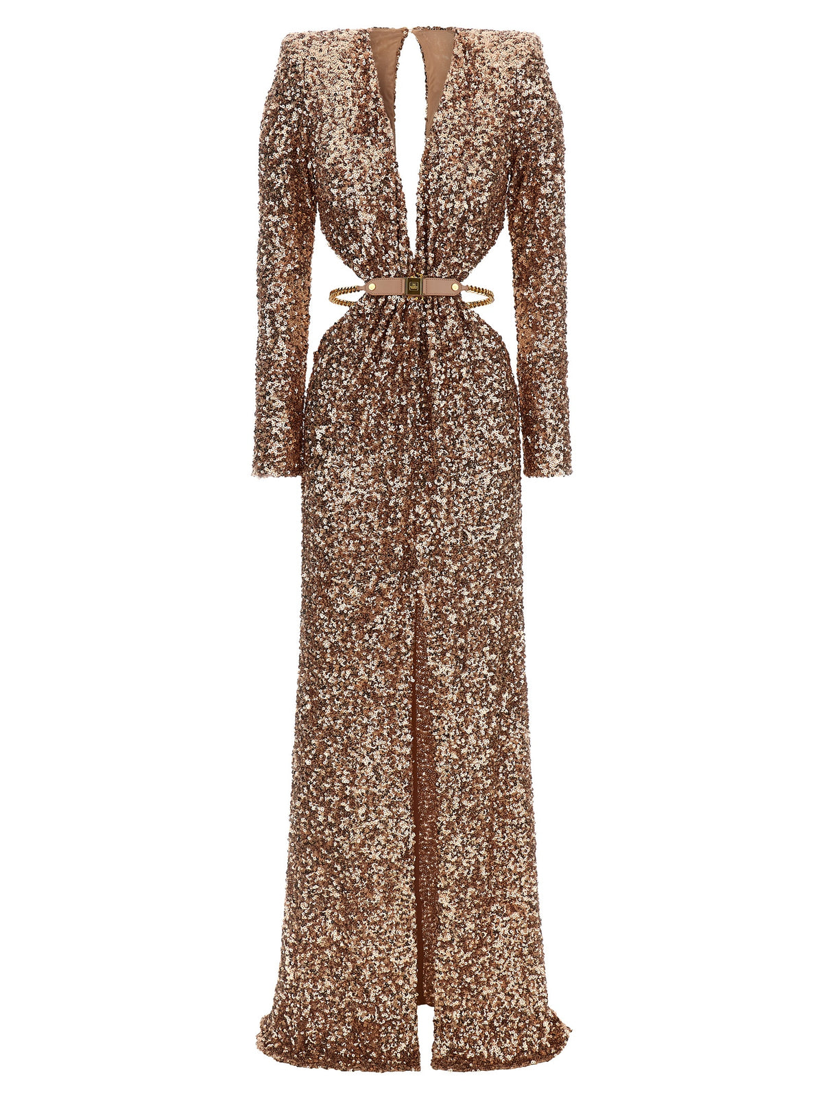 Robe longue multicolore en polyester Elisabetta Franchi
