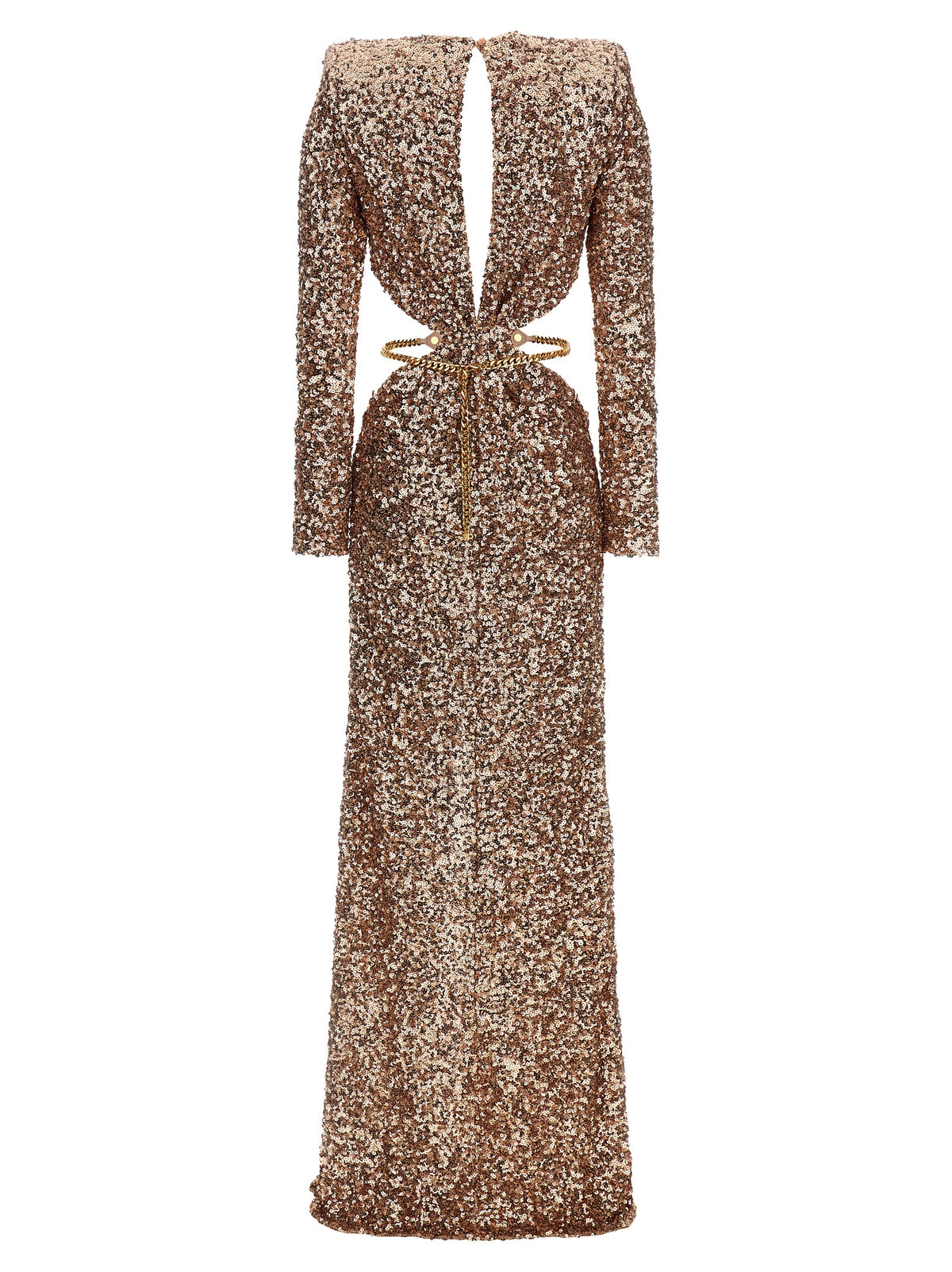 Robe longue multicolore en polyester Elisabetta Franchi